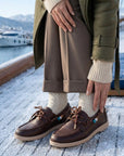Mocassino in pelle marrone - Amy
