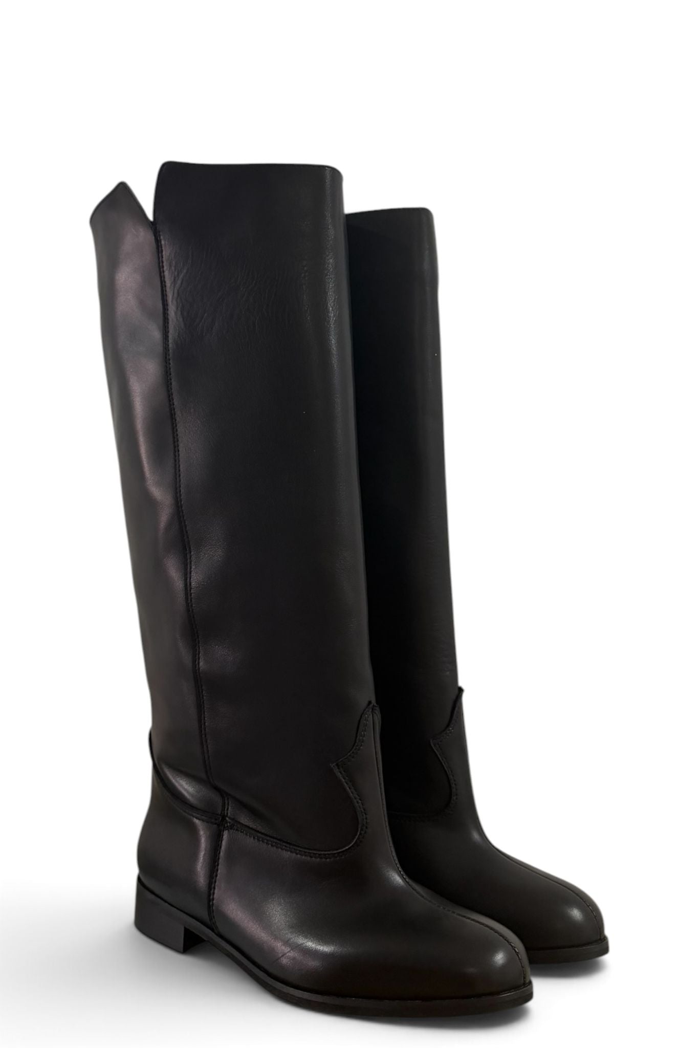 Stivale in pelle nero - Melody