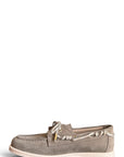 Mocassino in camoscio taupe - Amy