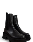 Anfibio basso in pelle nero - Henry
