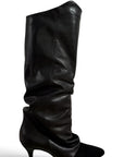 Stivale in pelle e camoscio nero - Marsh
