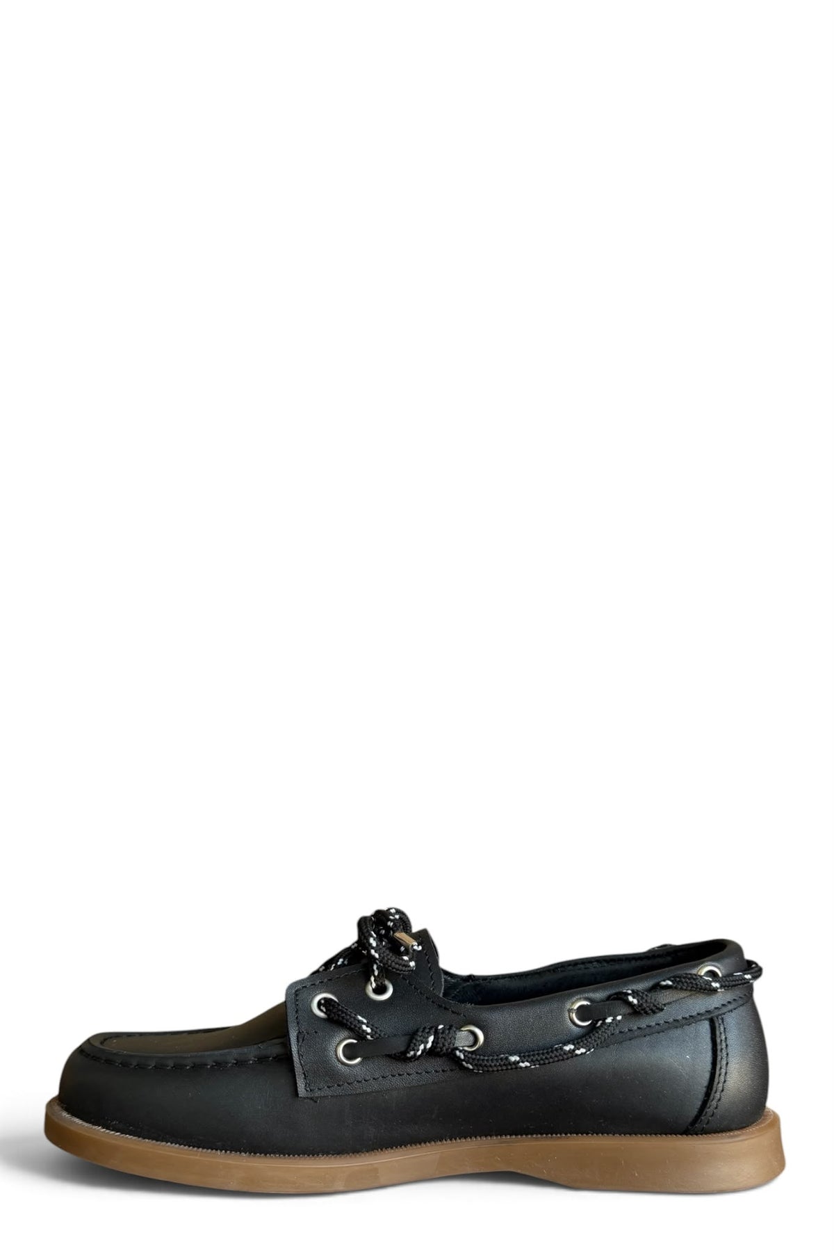 Mocassino in pelle nero - Amy