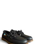 Mocassino in pelle nero - Amy