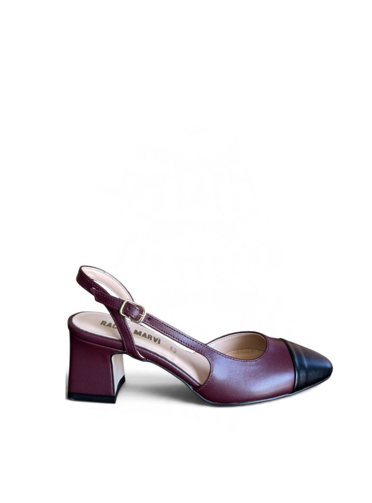 Slingback sol soft bordeaux - Clara