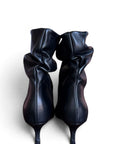 Tronchetto in pelle nero - Chrome low