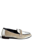 Mocassino in velluto beige - Micol