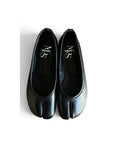 Ballerina in pelle nero - MRS TABI