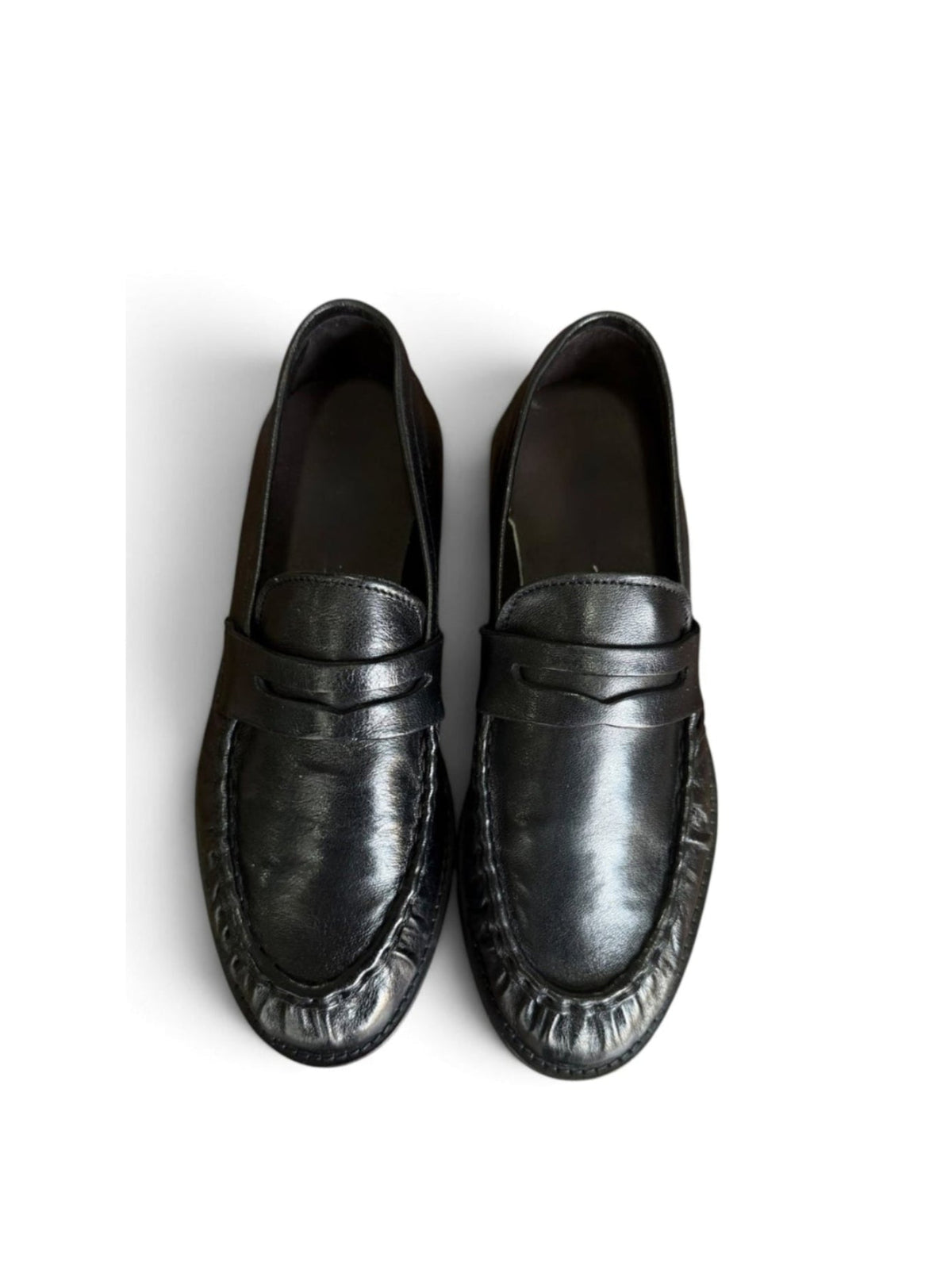 Mocassino in pelle nero - John