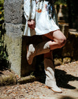 Texano con rialzo interno in camoscio - Eden SPS