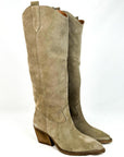 Texano in camoscio taupe - Avril SPS New