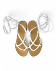 Sandalo basso con lacci  - Antea Cool Tones SS25