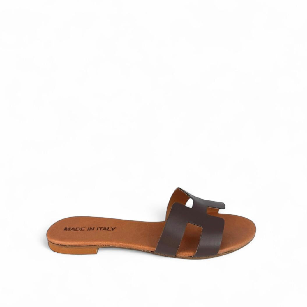 Ciabatta in pelle - Alma SS25