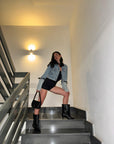 Stivaletto in pelle nero - MRS LOW New