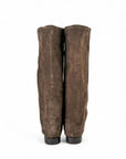 Stivale con piegone in camoscio - Marchal New