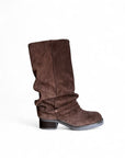 Stivale in camoscio marrone - Jen SPS