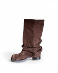 Stivale in camoscio marrone - Jen SPS