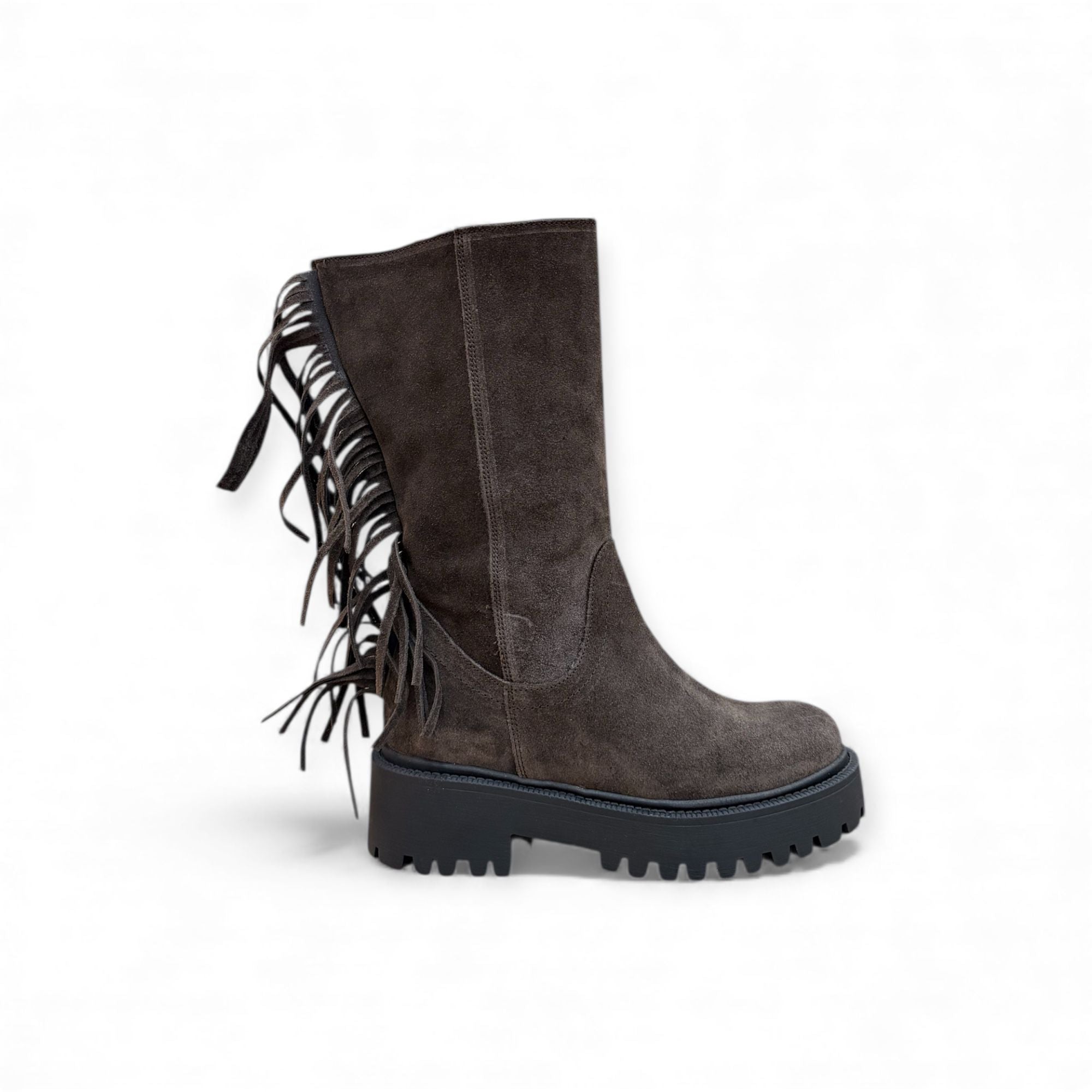 Anfibio con frange in camoscio - Sofy