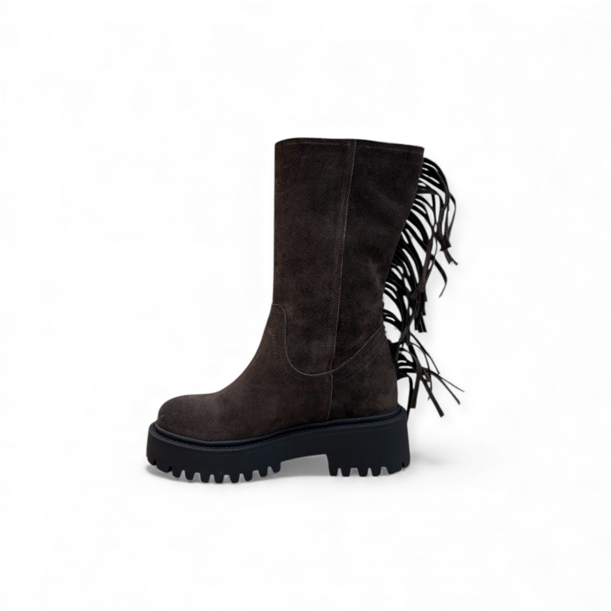 Anfibio con frange in camoscio - Sofy