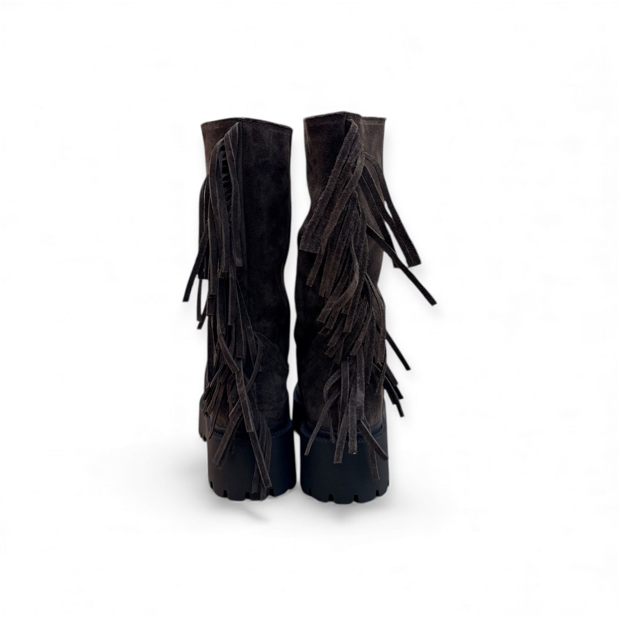 Anfibio con frange in camoscio - Sofy