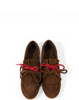 Mocassino con frange in camoscio - Velvet