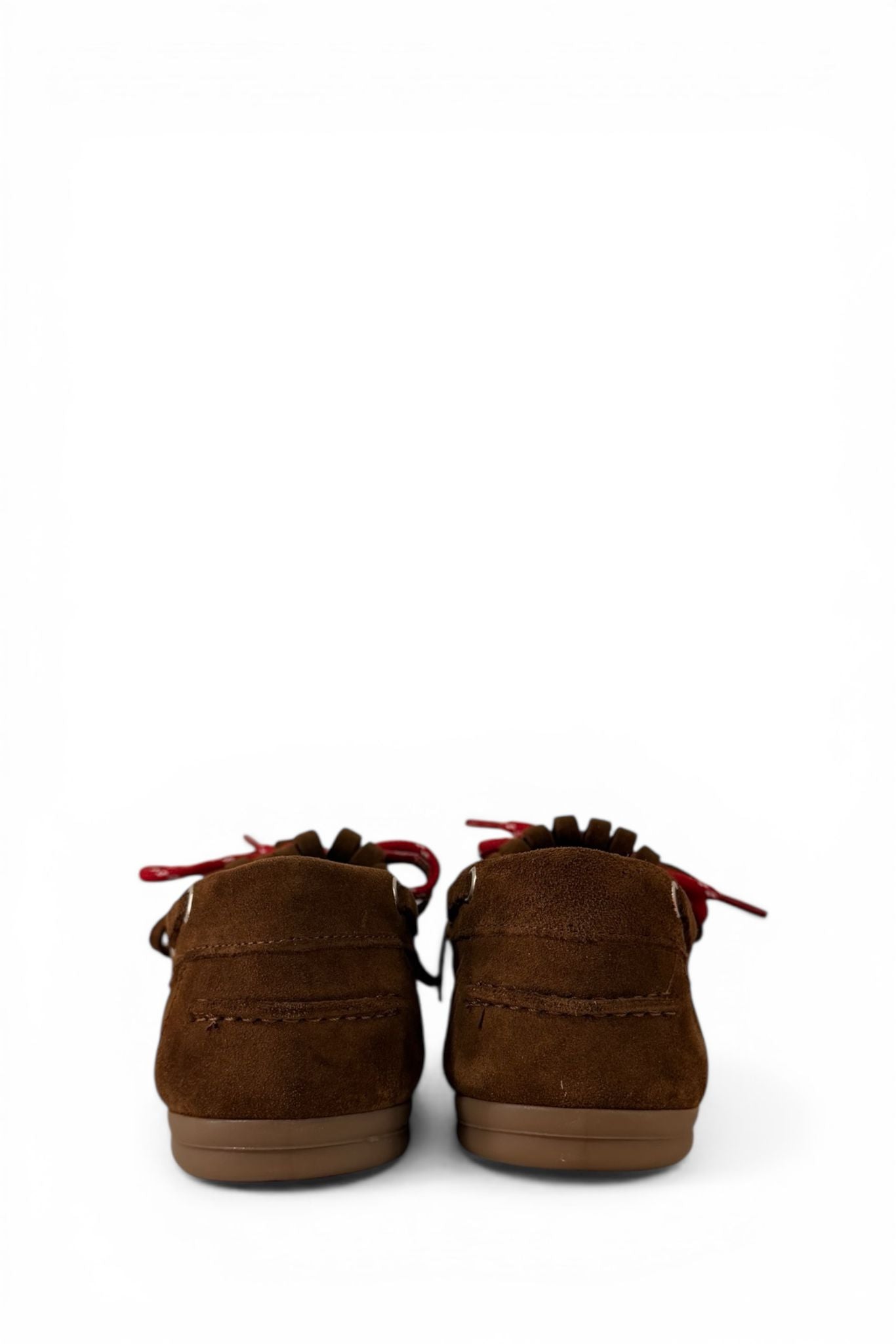 Mocassino con frange in camoscio - Velvet