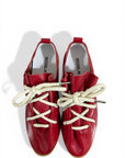 Sneakers in pelle rosso - Kick