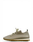 Sneakers in pelle beige - Mike