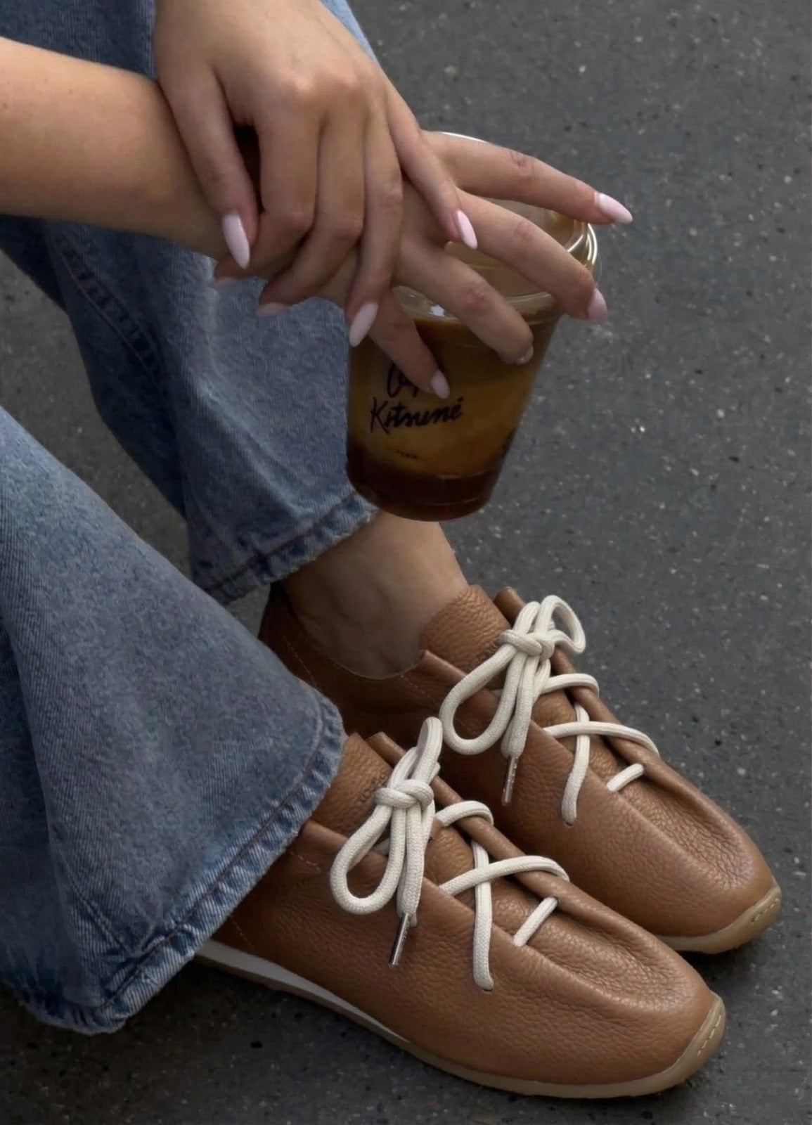 Baskets en cuir - Kick