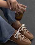 Baskets en cuir - Kick