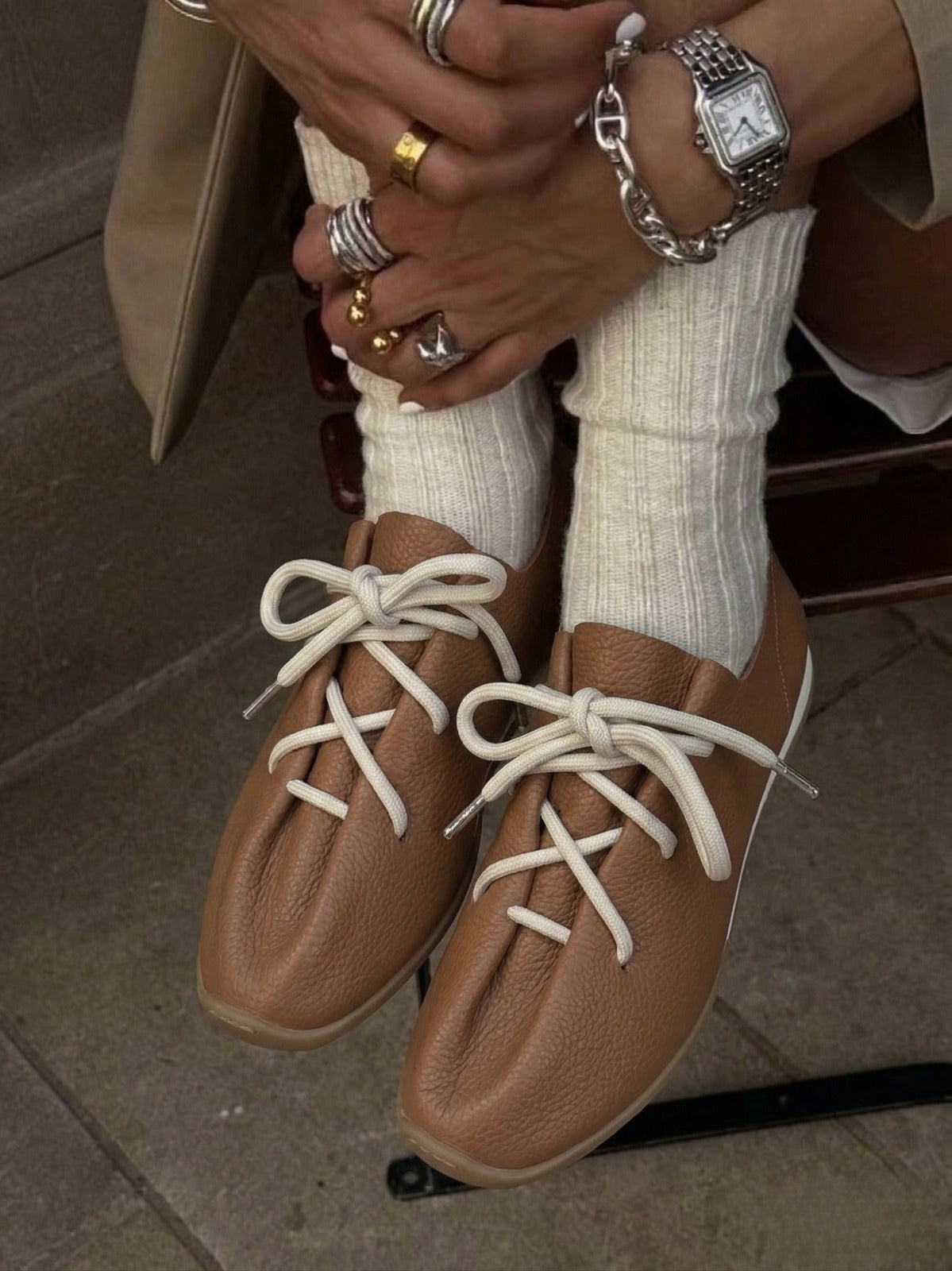 Baskets en cuir - Kick