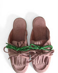 Pink suede clogs - Dandy