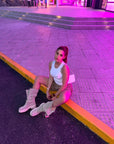 Bottine en daim beige - Roxy