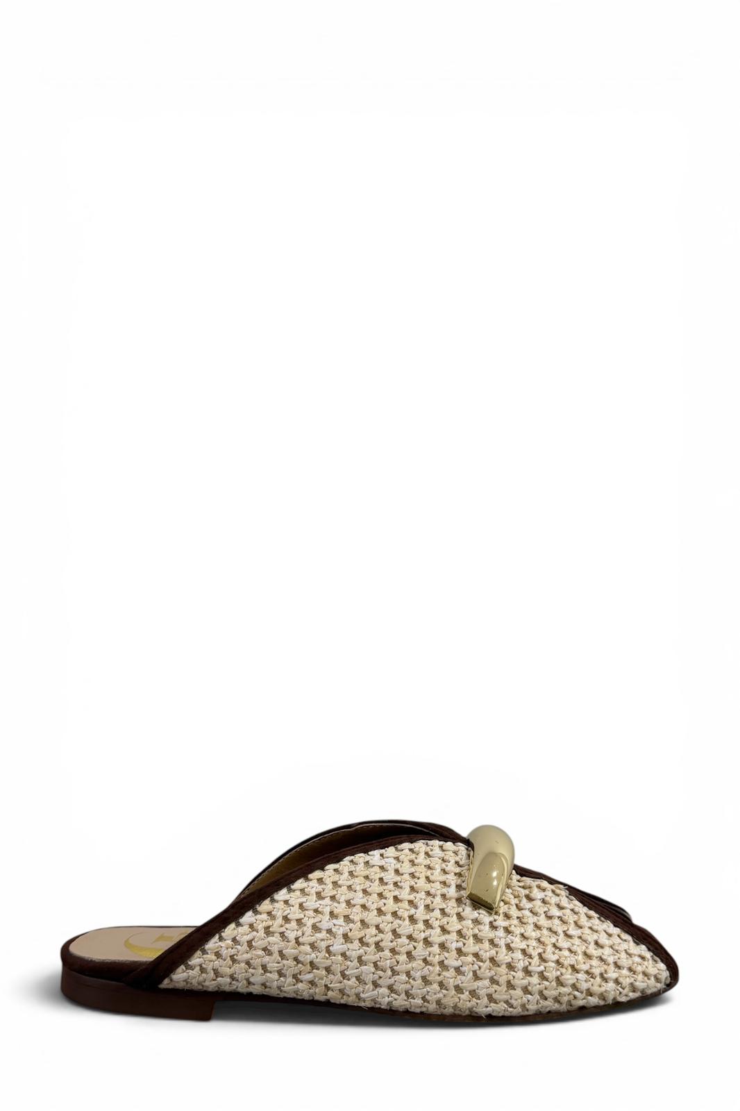 Sabot in raffia - Denise