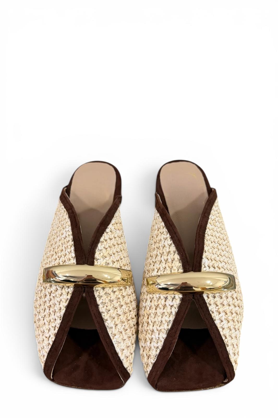 Sabot in raffia - Denise