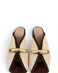 Sabot in raffia - Denise