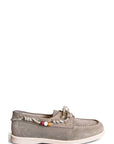 Mocassino in camoscio taupe - Amy