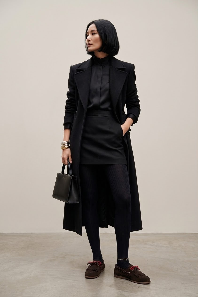 Dark brown suede fringed loafer - Velvet