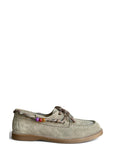 Mocassino in camoscio taupe - Amy