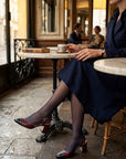 Slingback sol soft bordeaux - Clara