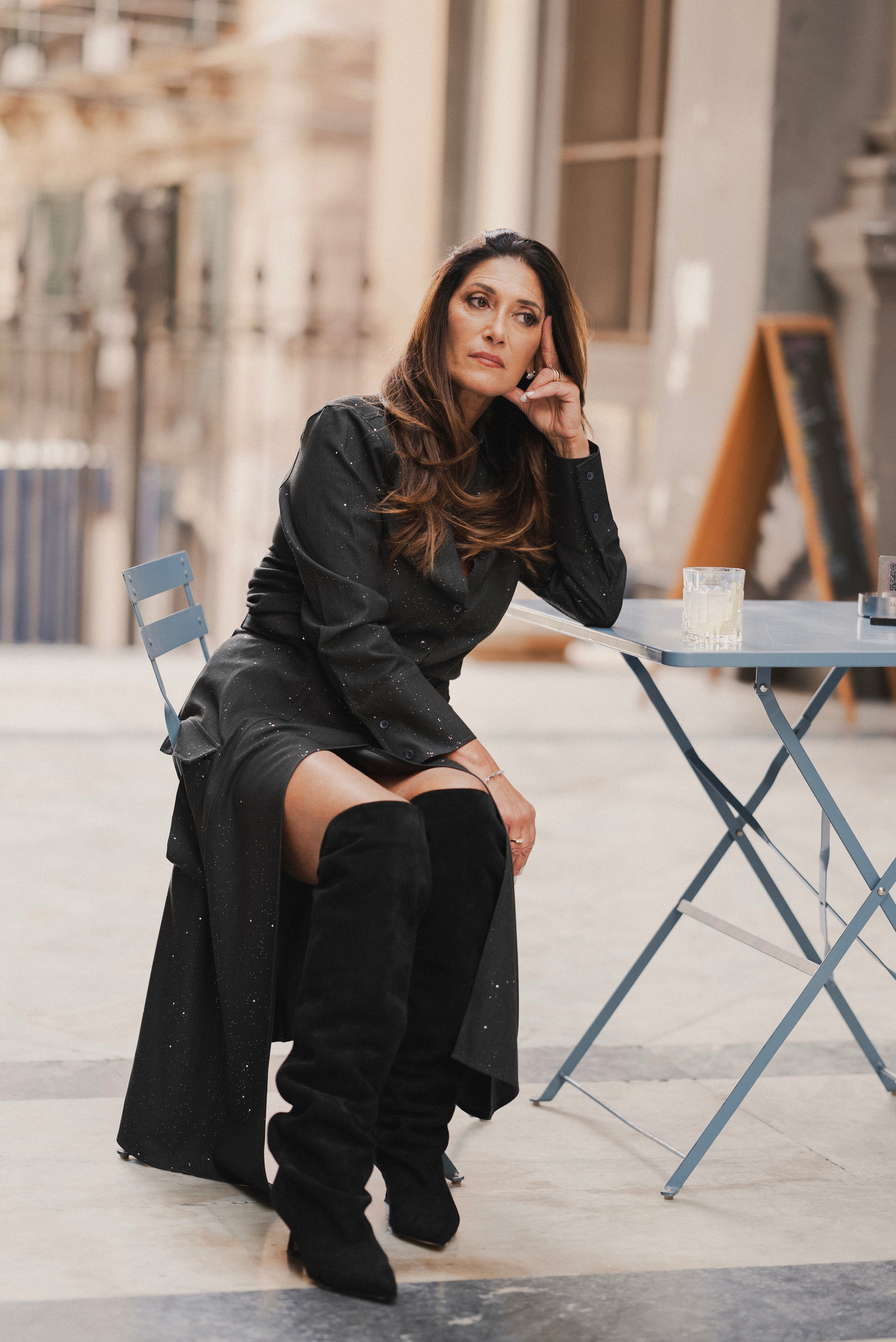 Generico Stivali Neri Gomma Donna Stivali Gomma Donna Stivali Di